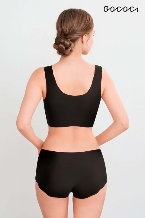 Wacoal GOCOCi Essential Bra Top - The Everyday T-Shirt Bra, Wireless & Seamless CGG535