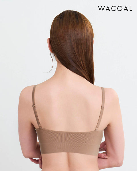 Wacoal GOCOCi Ribbed Bra Top - Wear-It-Out Tank with Built-in Cups CGG255