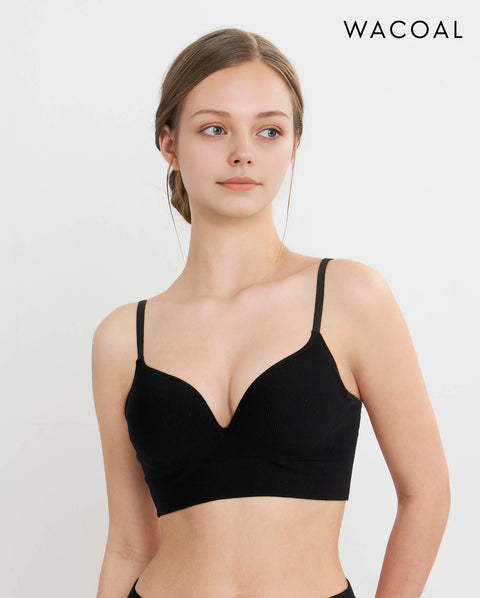 Wacoal GOCOCi Ribbed Bra Top - Wear-It-Out Tank with Built-in Cups CGG255