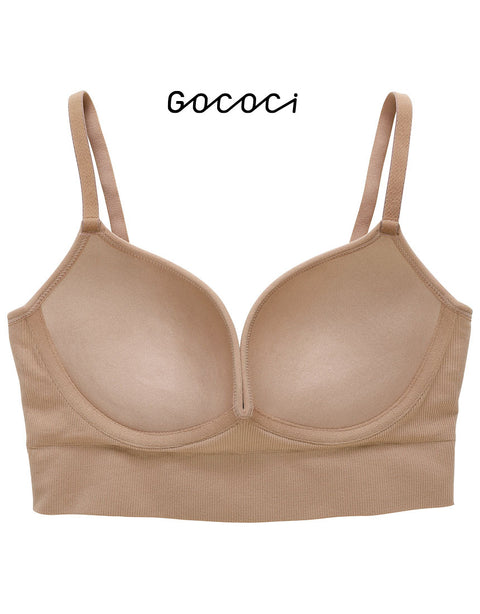 Wacoal GOCOCi Ribbed Bra Top - Wear-It-Out Tank with Built-in Cups CGG255