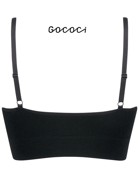 Wacoal GOCOCi Ribbed Bra Top - Wear-It-Out Tank with Built-in Cups CGG255