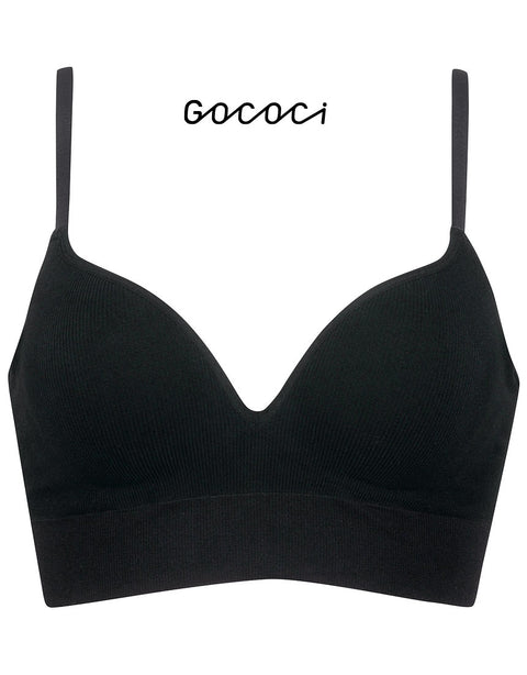 Wacoal GOCOCi Ribbed Bra Top - Wear-It-Out Tank with Built-in Cups CGG255