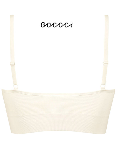 Wacoal GOCOCi Ribbed Bra Top - Wear-It-Out Tank with Built-in Cups CGG255