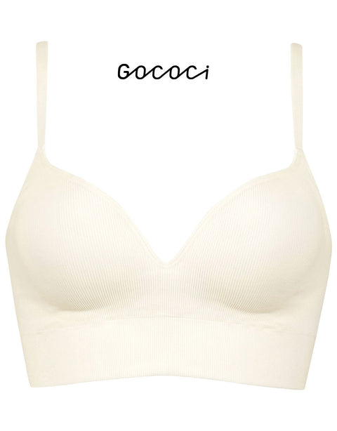 Wacoal GOCOCi Ribbed Bra Top - Wear-It-Out Tank with Built-in Cups CGG255