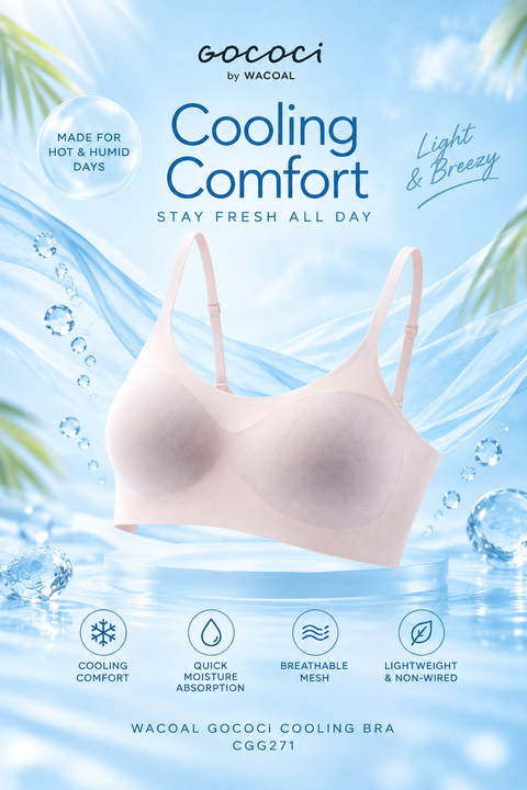 Wacoal GOCOCi Cooling Strappy Non-Wired Bra CGG271