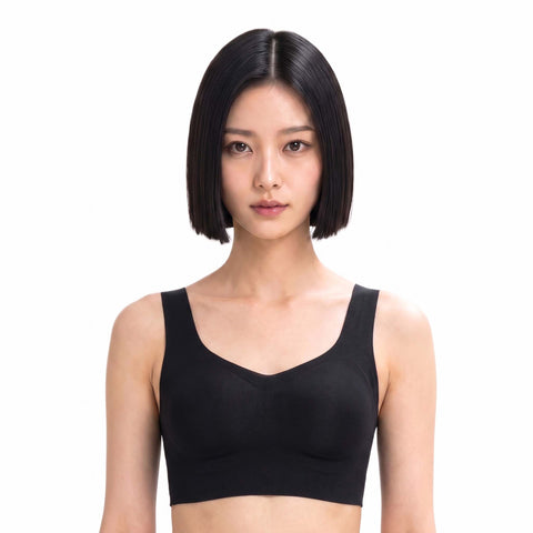 Wacoal GOCOCi Cotton-Rich Bra Top - Soft Touch Seamless Cami | CGG551