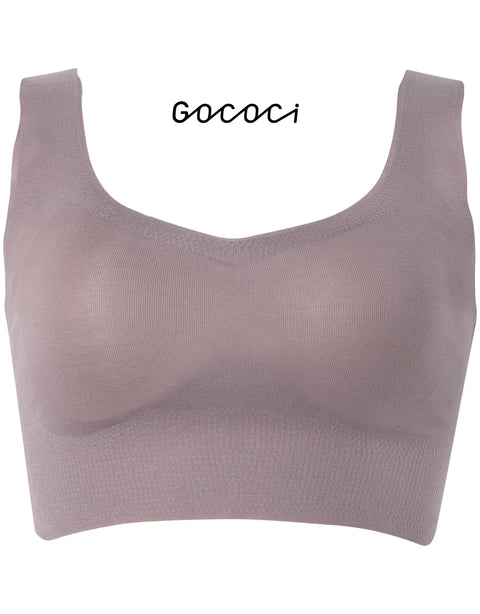 Wacoal GOCOCi Cotton-Rich Bra Top - Soft Touch Seamless Cami | CGG551